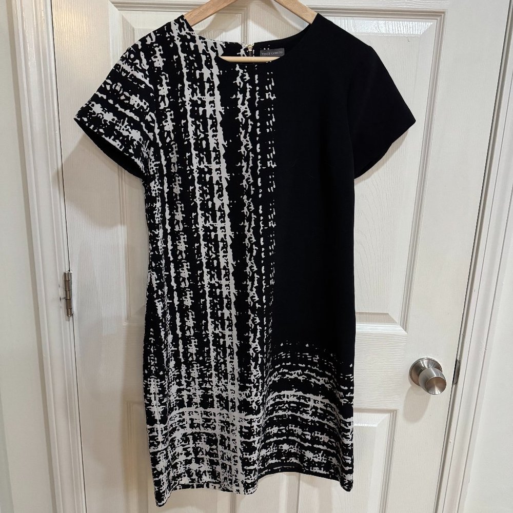 Vince Camuto Navy/White Dress